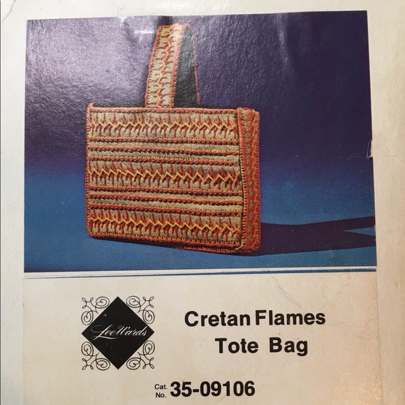 Dexter’s Handbags - Crewel Embroidery Kit For Tote Bag Dexter’s Handbags - Crewel Embroidery Kit For Tote Bag